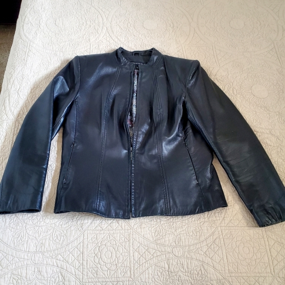 Leather jacket